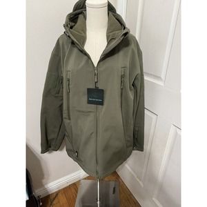 Tactical TACVASEN Waterproof Soft Shell Men‎ Jacket Coat Army Windbreaker/Gray L